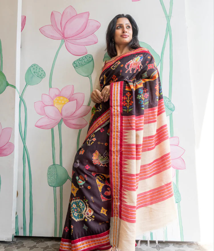 Premium Tusser silk saree