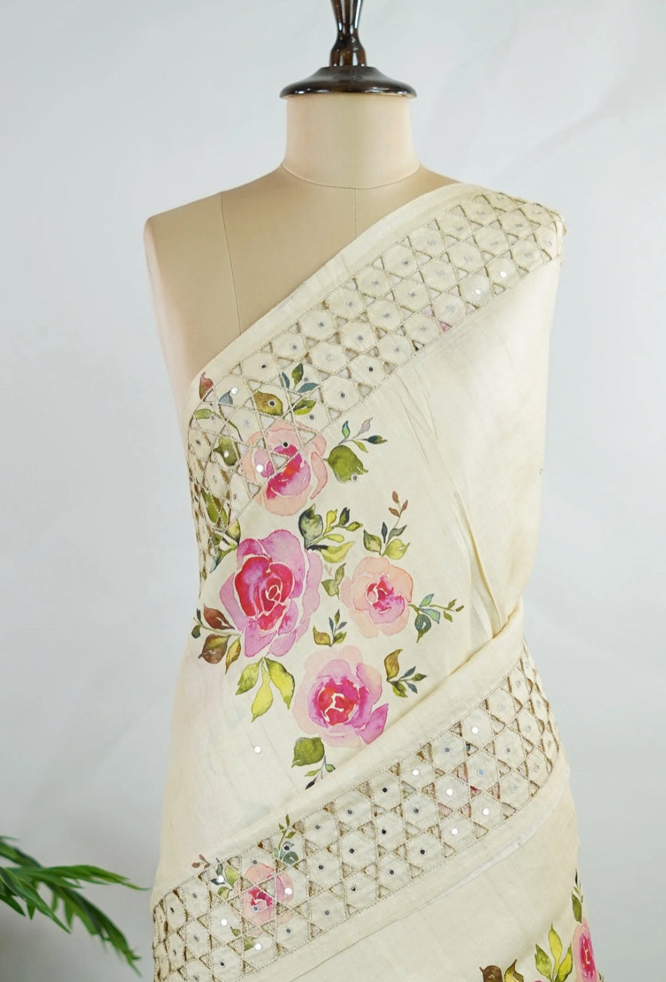 Premium Tusser silk saree