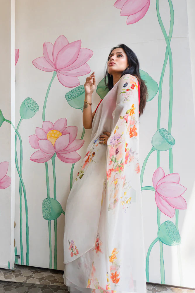 Pure Chiffon Saree