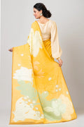 Crepe Digital Print saree