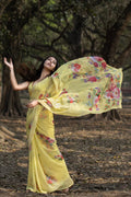 Georgette Digital Printed saree